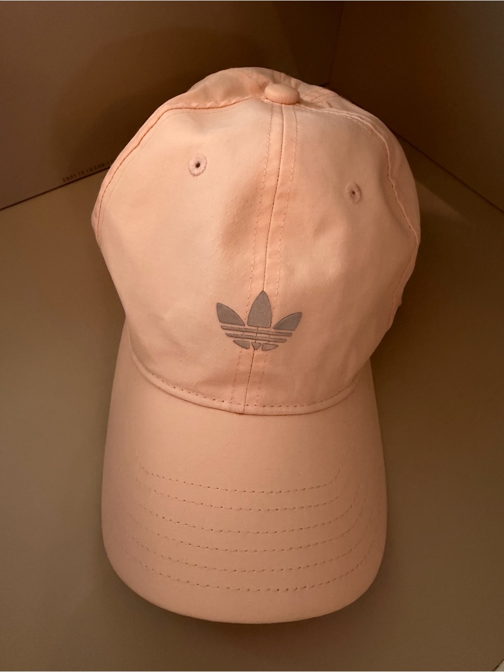 Adidas Originals Relaxed Trefoil Strapback Hat - Pale Pink